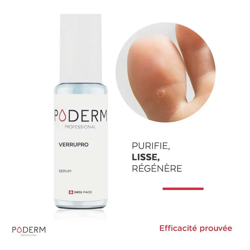 Verrupro Solution Pieds-Mains, 8ml | Poderm  - Parapharmacie Boticinal